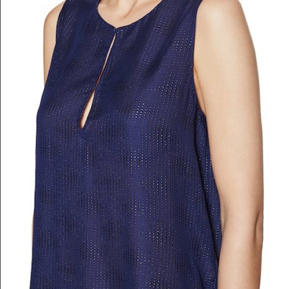 L’AGENCE Embellished Silk Sleeveless Blouse - Picture 3 of 5